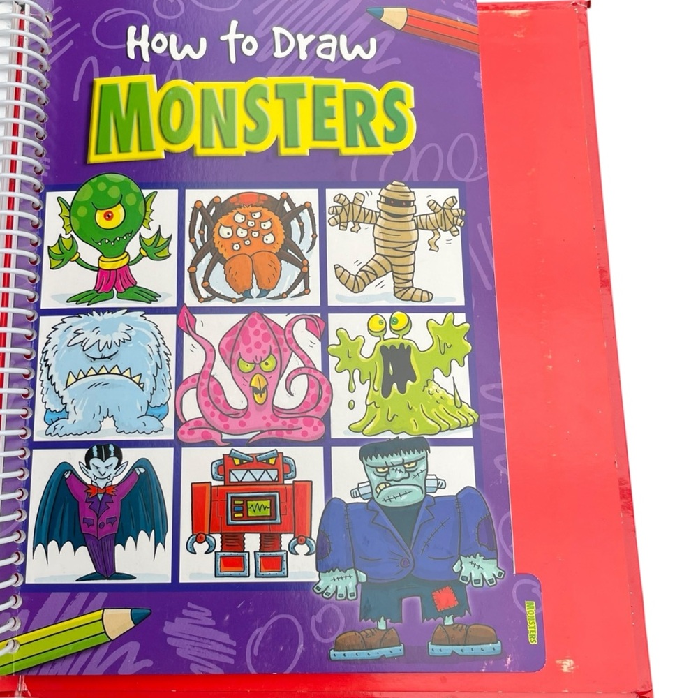 Top That Kids 501 Things to Draw Easy Step By Step Instructions Hardcover Coil - Picture 12 of 12